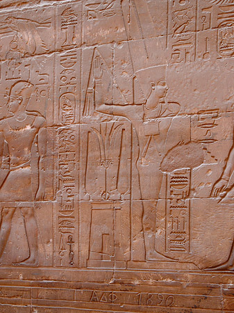 Foto Hieroglyphen