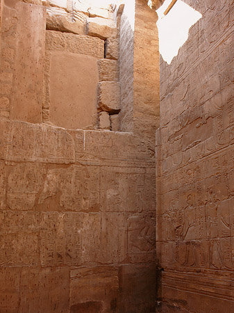 Foto Hieroglyphen - Luxor