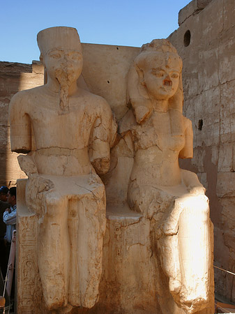 Fotos Statuen am Luxor Tempel | Luxor