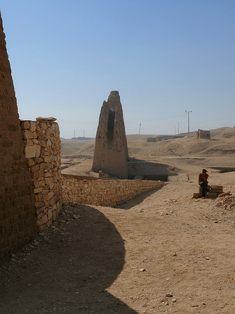 Foto Eingang zu Tempel der Hatschepsut