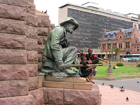 Foto Statue von Paul Kruger