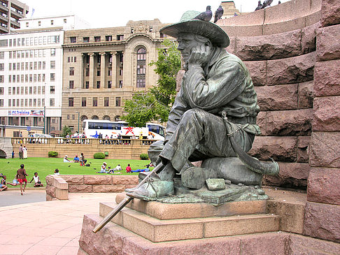 Statue von Paul Kruger