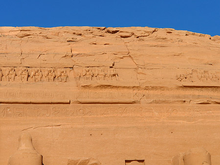 Fotos Tempel mit Himmel | Abu Simbel