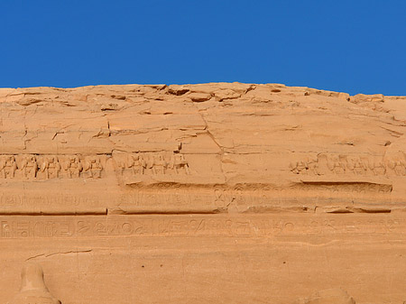 Fotos Tempel mit Himmel | Abu Simbel