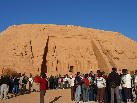 Tempel mit Himmel