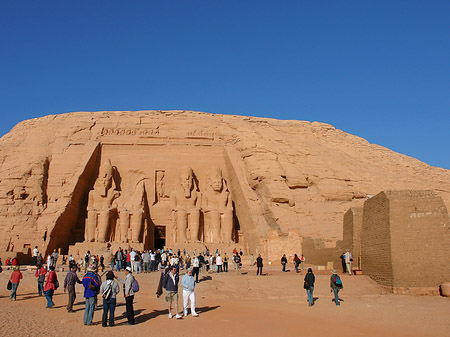 Tempel mit Himmel Foto 