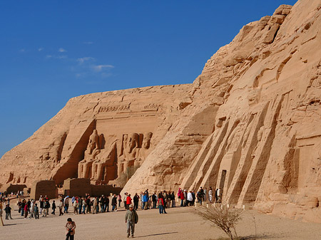 Foto Tempel mit Himmel