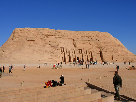 Tempel mit Himmel Foto 