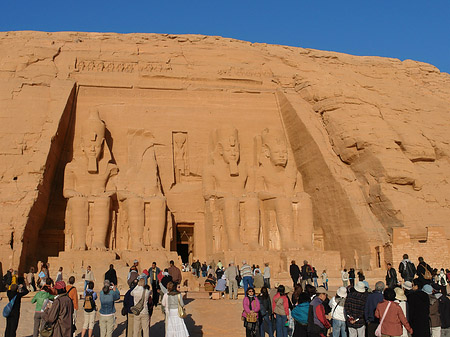 Tempel mit Himmel Foto 