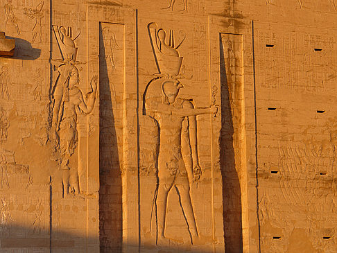 Hieroglyphen Foto 