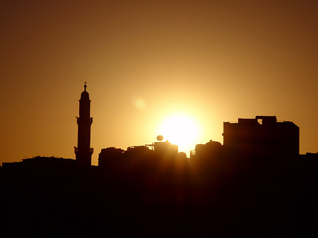 Fotos Sonnenuntergang über der Stadt | 