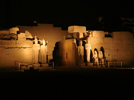 Foto Karnak Tempel bei Nacht - 