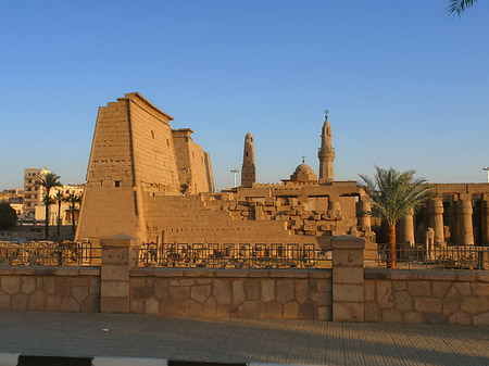 Fotos Luxor Tempel bei Sonnenuntergang | Luxor