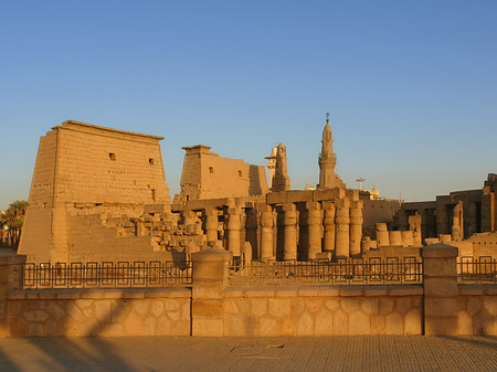 Fotos Luxor Tempel bei Sonnenuntergang | Luxor