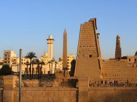 Fotos Luxor Tempel bei Sonnenuntergang | Luxor