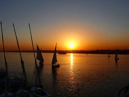 Fotos Schöner Sonnenuntergang