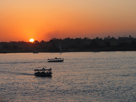 Fotos Sonnenuntergang | Luxor