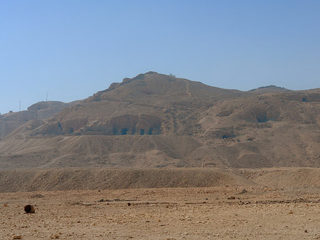 Fotos Eingang zu Tempel der Hatschepsut