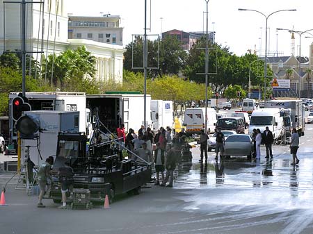 Filmdreh in Kapstadt Fotos