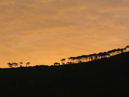 Fotos Sonnenuntergang am Tafelberg