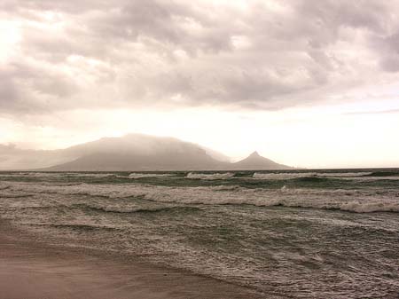 Strand von Kapstadt Fotos